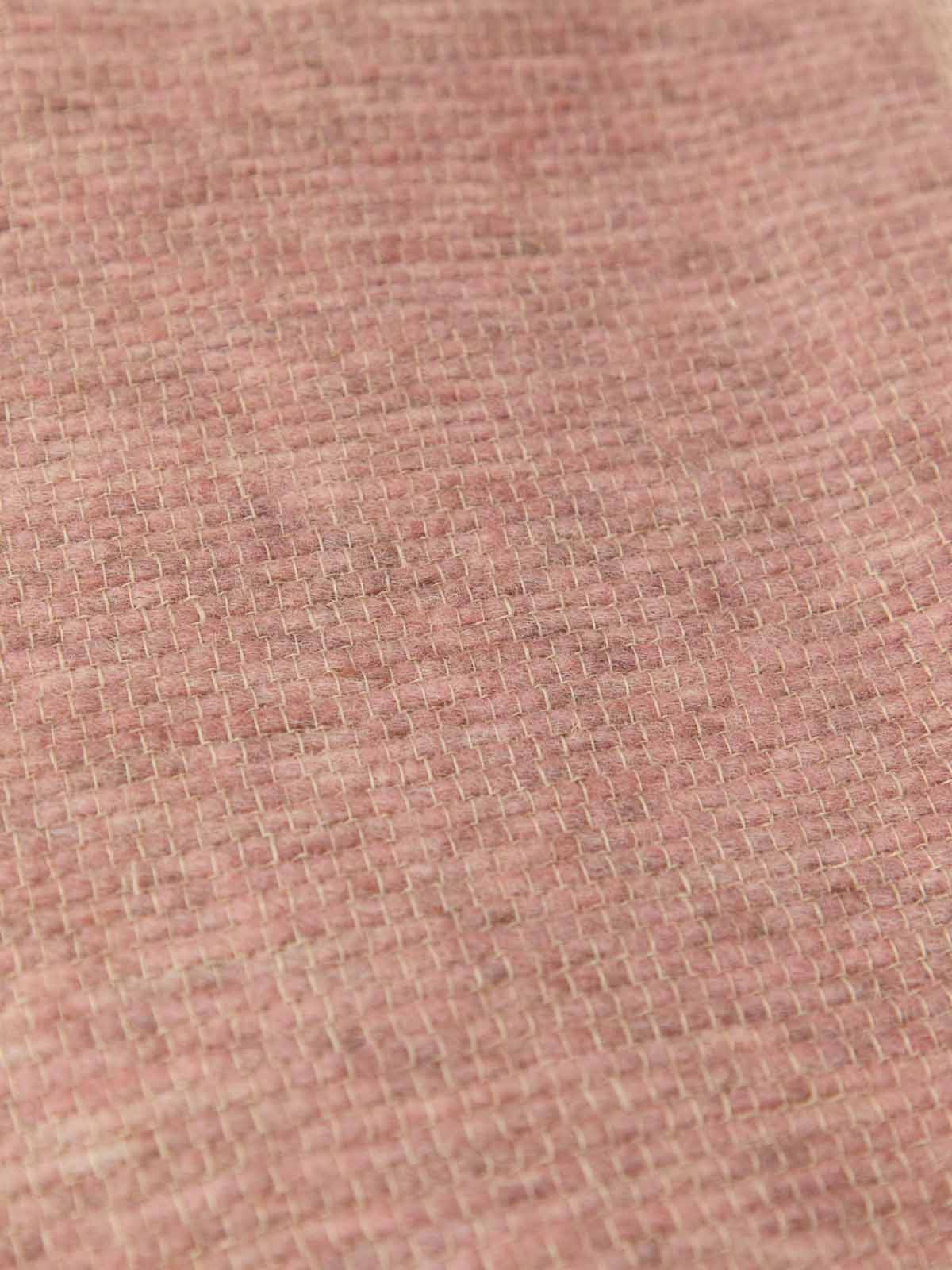 Allen Throw in Light Pink by Uniq'uity close up