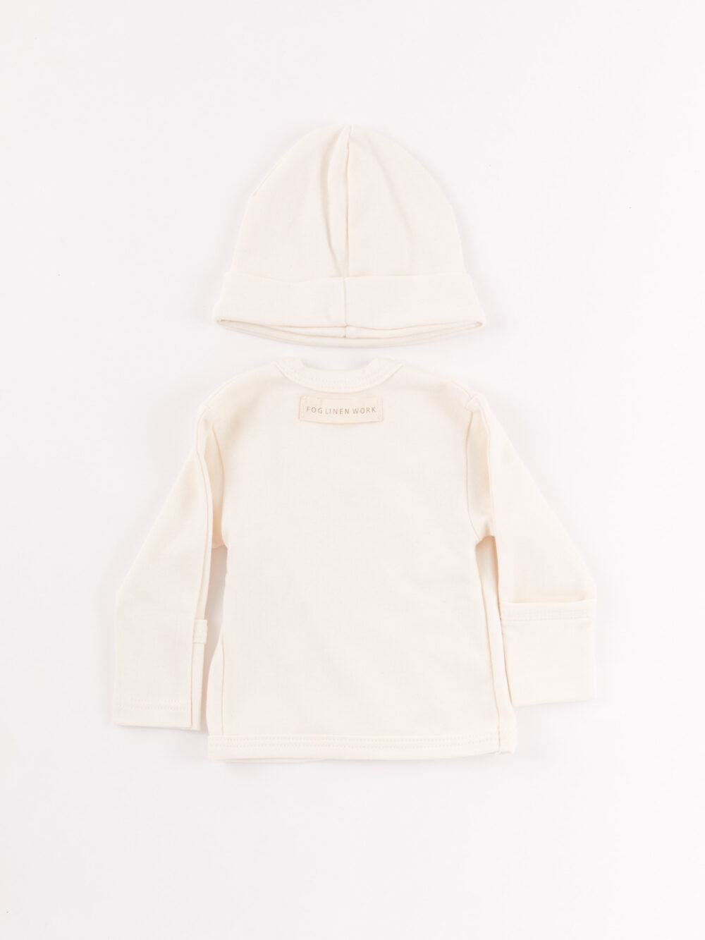 fog linen baby top and hat