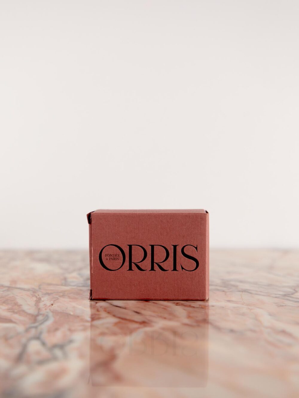 Le Nomade - Cleansing Bar by Orris box on pink marble