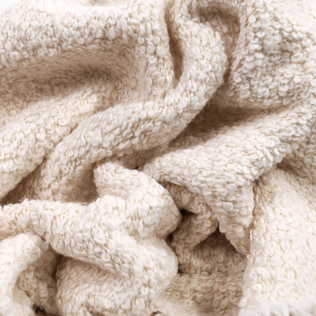 Kurlisuri Blanket in Cream by Uniq'ity