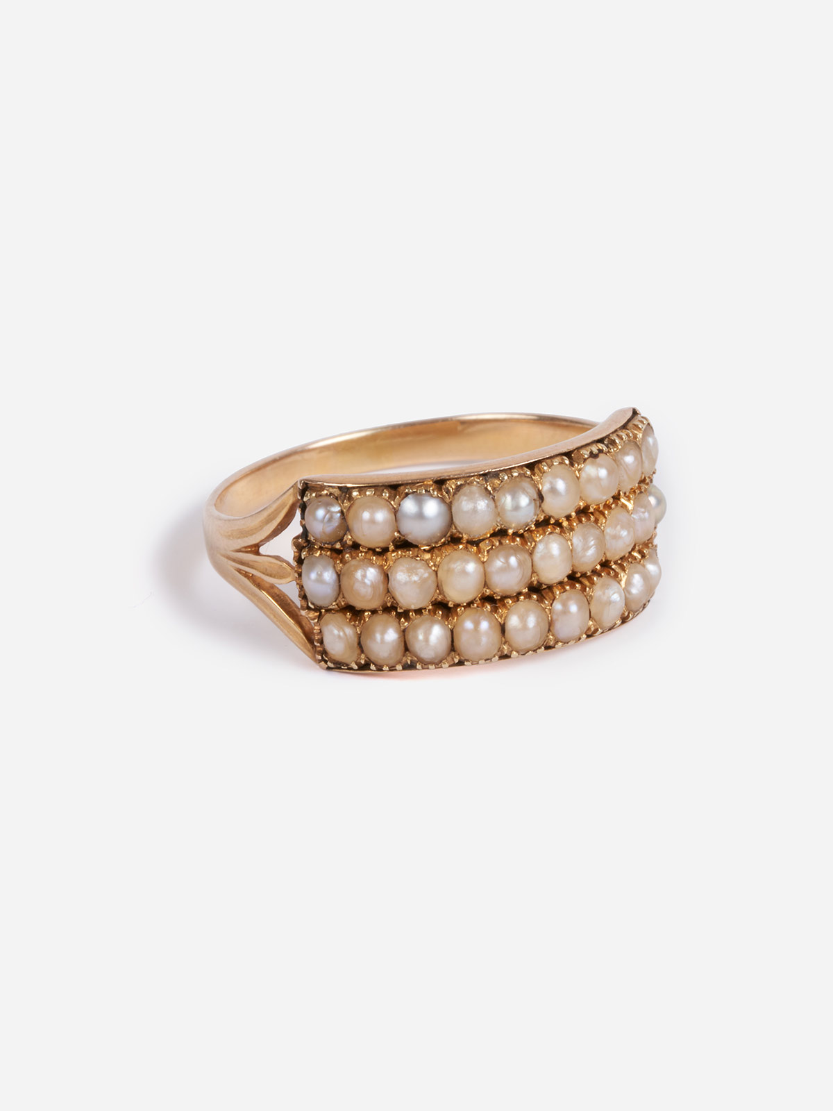 seed pearl ring