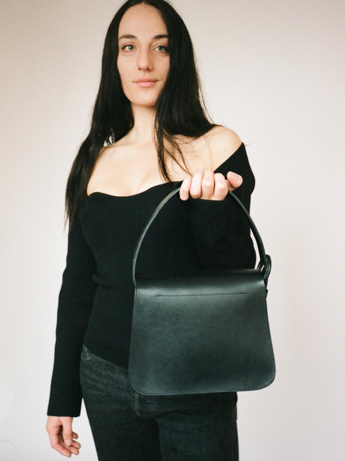 Estel Bag in Black by Crescioni on girl